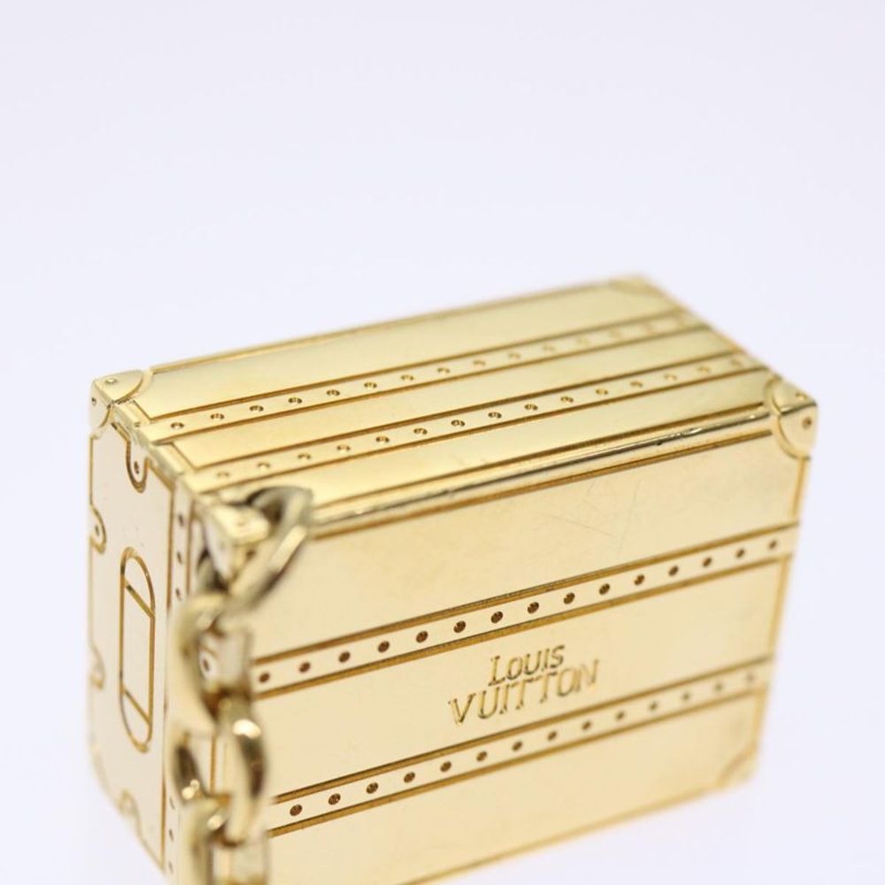 Pre Loved LOUIS VUITTON Porte Cles Trunk Key Holder Gold Tone M66458 Lv - Picture 5 of 10